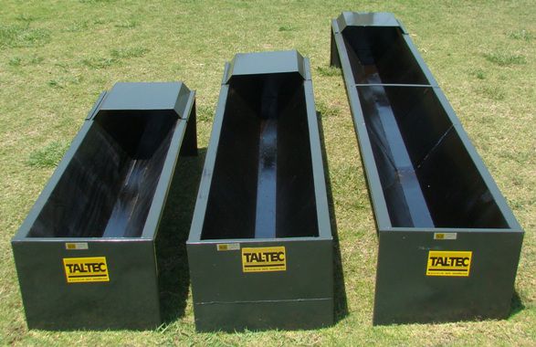 Cattle water troughs